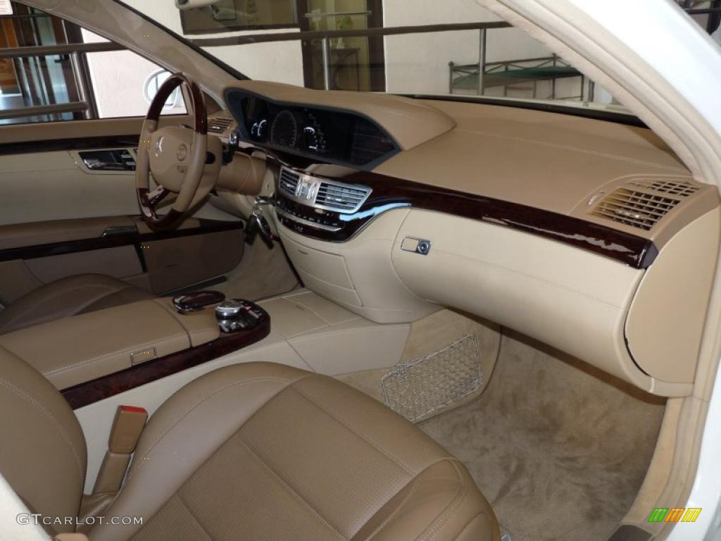 2007 Mercedes-Benz S 65 AMG Sedan designo Armagnac Brown Dashboard Photo #40013662