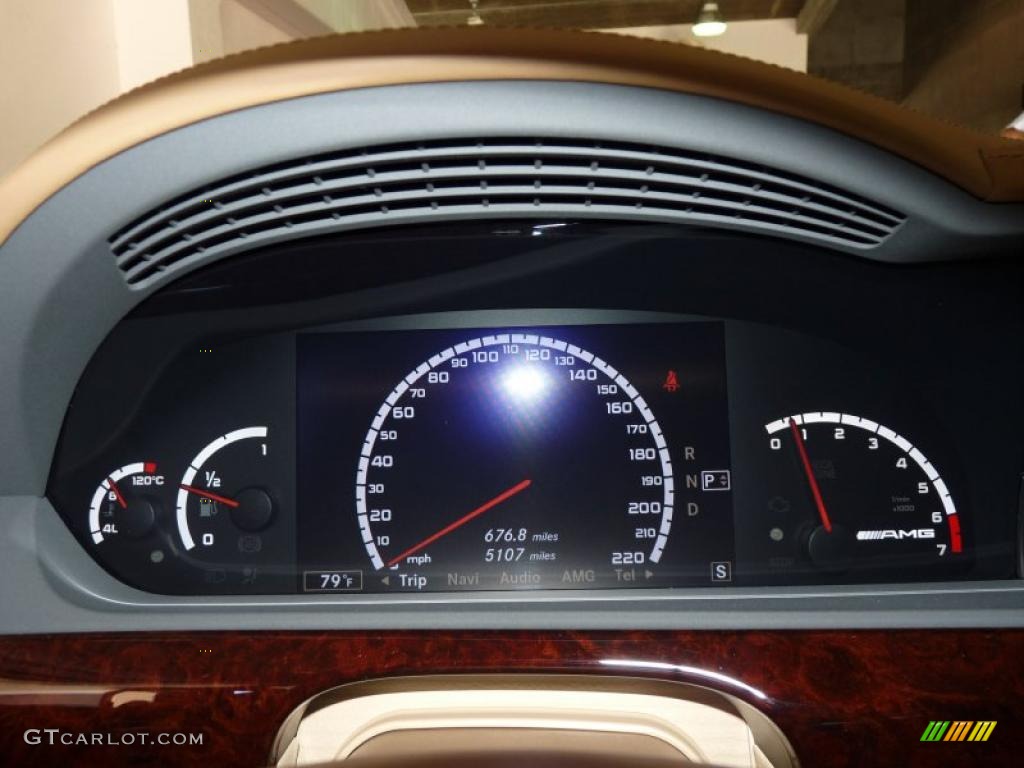 2007 Mercedes-Benz S 65 AMG Sedan Gauges Photo #40013850