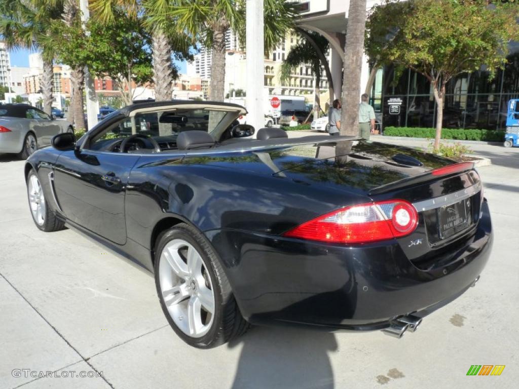 Midnight Metallic 2008 Jaguar XK XKR Convertible Exterior Photo #40013950
