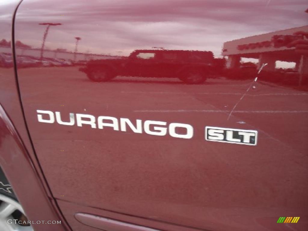 2001 Durango SLT 4x4 - Dark Garnet Red Pearl / Dark Slate Gray photo #41