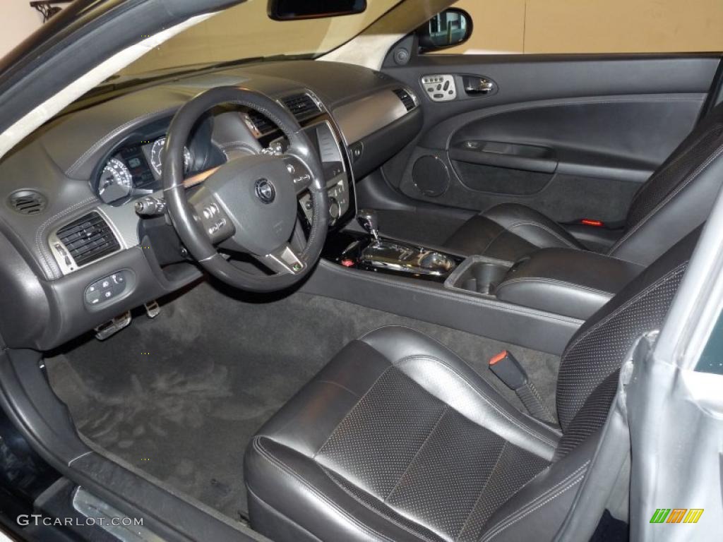 Charcoal Interior 2008 Jaguar XK XKR Convertible Photo #40014194