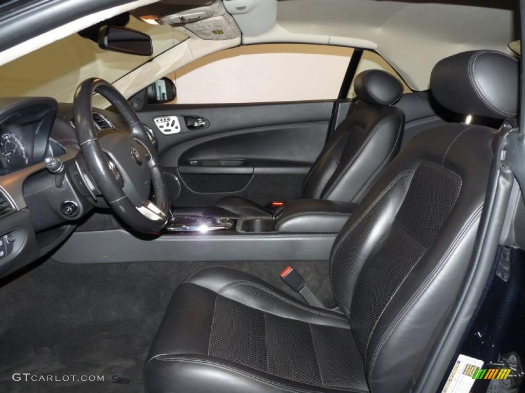 Charcoal Interior 2008 Jaguar XK XKR Convertible Photo #40014222