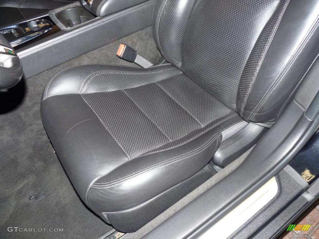 Charcoal Interior 2008 Jaguar XK XKR Convertible Photo #40014254