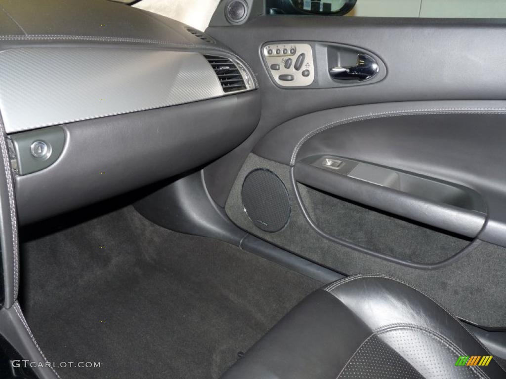 2008 Jaguar XK XKR Convertible Charcoal Door Panel Photo #40014370