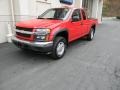2007 Victory Red Chevrolet Colorado LT Extended Cab 4x4  photo #7