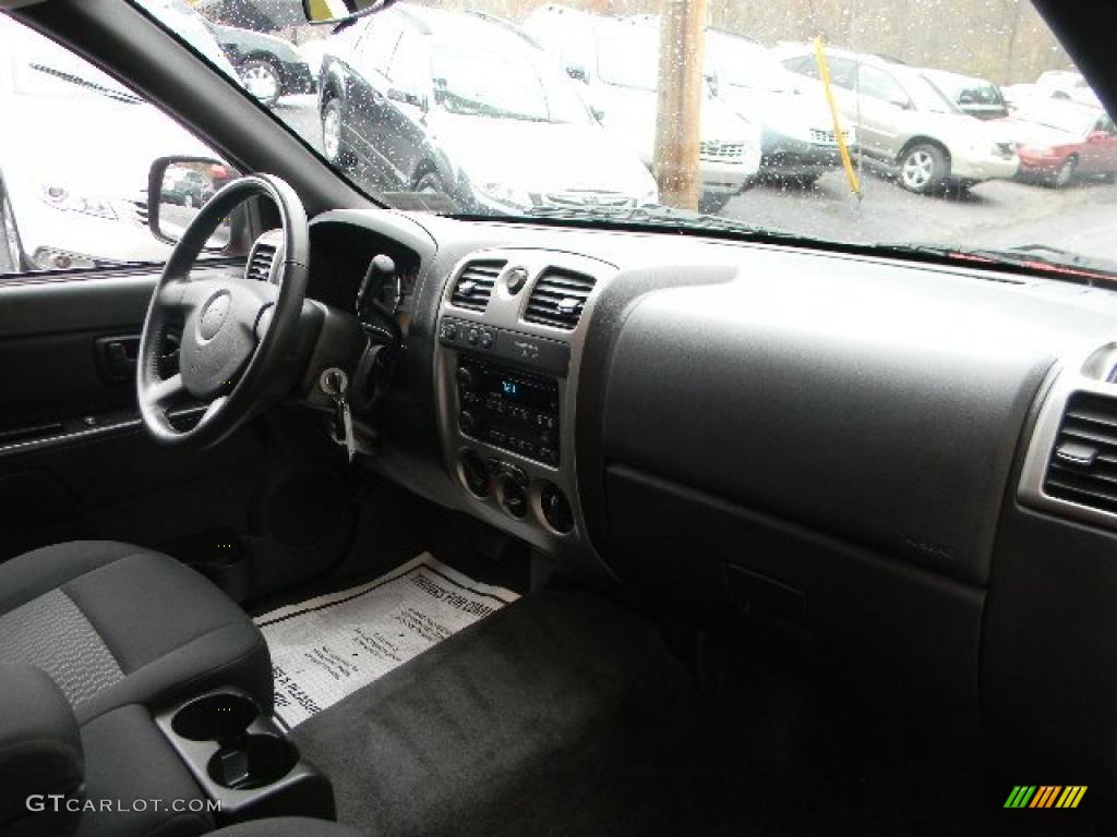 2007 Chevrolet Colorado LT Extended Cab 4x4 Very Dark Pewter Dashboard Photo #40015638