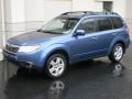 2009 Newport Blue Pearl Subaru Forester 2.5 X Limited  photo #7