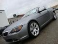 Silver Grey Metallic 2004 BMW 6 Series 645i Convertible