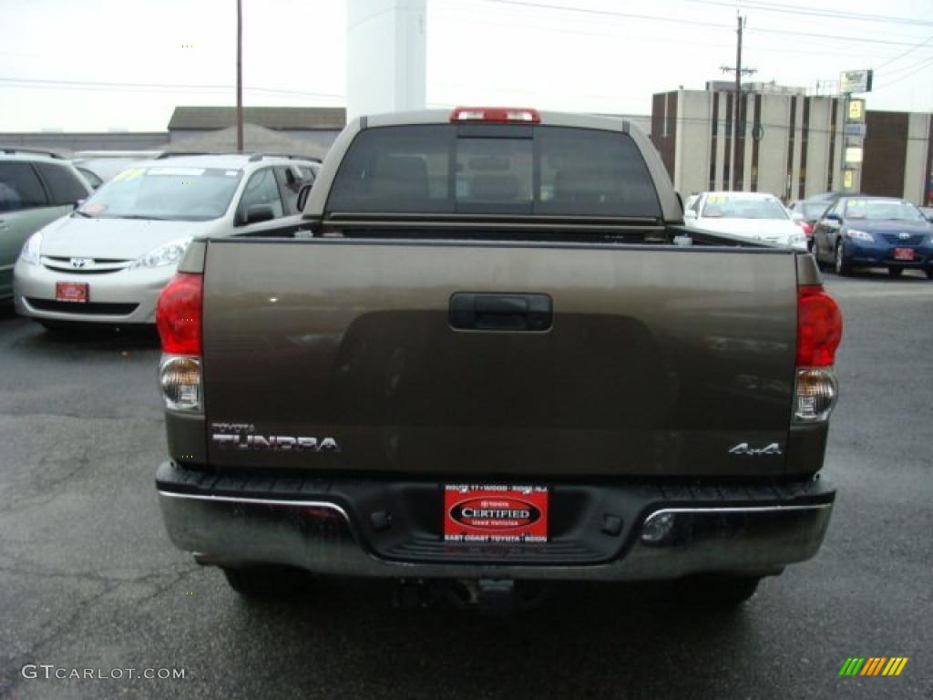 2007 Tundra Limited Double Cab 4x4 - Pyrite Mica / Beige photo #5