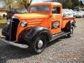 1937 Orange Chevrolet Pickup Harley-Davidson Theme Custom  photo #3