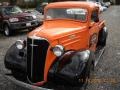 1937 Orange Chevrolet Pickup Harley-Davidson Theme Custom  photo #9