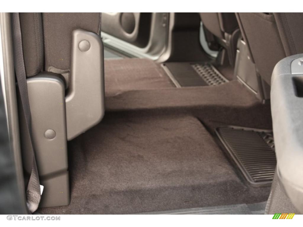 2011 Silverado 1500 LT Crew Cab 4x4 - Sheer Silver Metallic / Ebony photo #11
