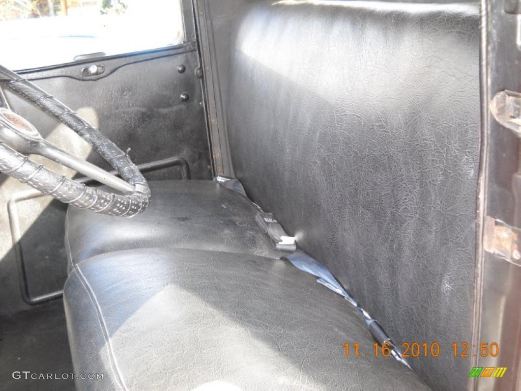 Black Interior 1937 Chevrolet Pickup Harley-Davidson Theme Custom Photo #40021038