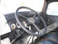 1937 Chevrolet Pickup Black Interior Steering Wheel Photo