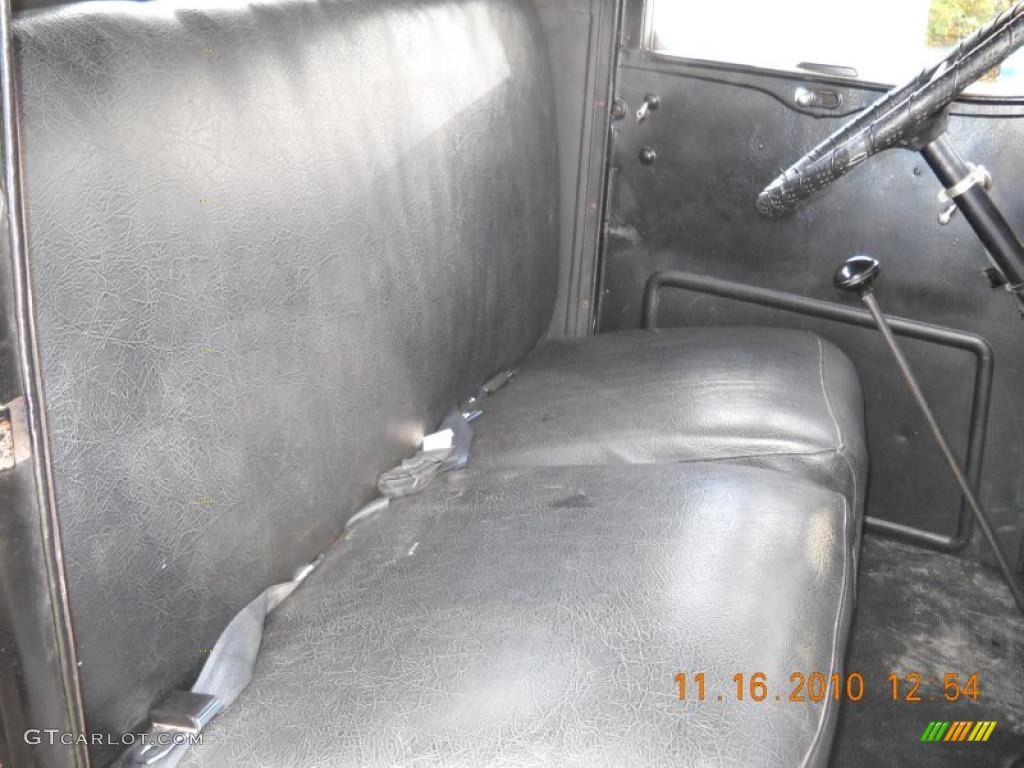 Black Interior 1937 Chevrolet Pickup Harley-Davidson Theme Custom Photo #40021378