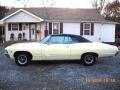 1967 Butternut Yellow Chevrolet Impala Convertible  photo #2