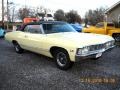 1967 Butternut Yellow Chevrolet Impala Convertible  photo #10