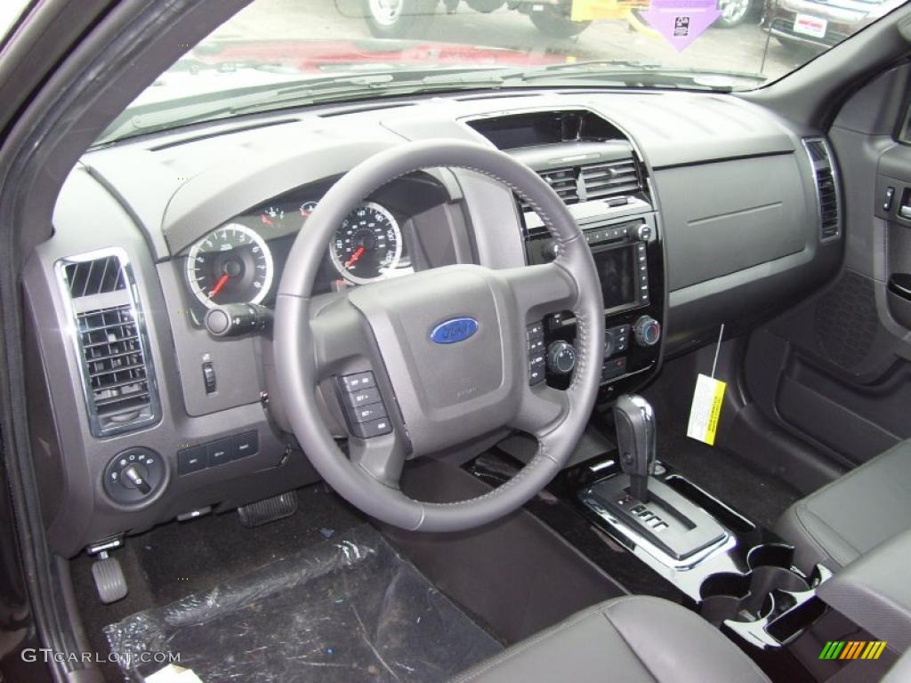 Charcoal Black Interior 2011 Ford Escape Limited V6 Photo #40021962