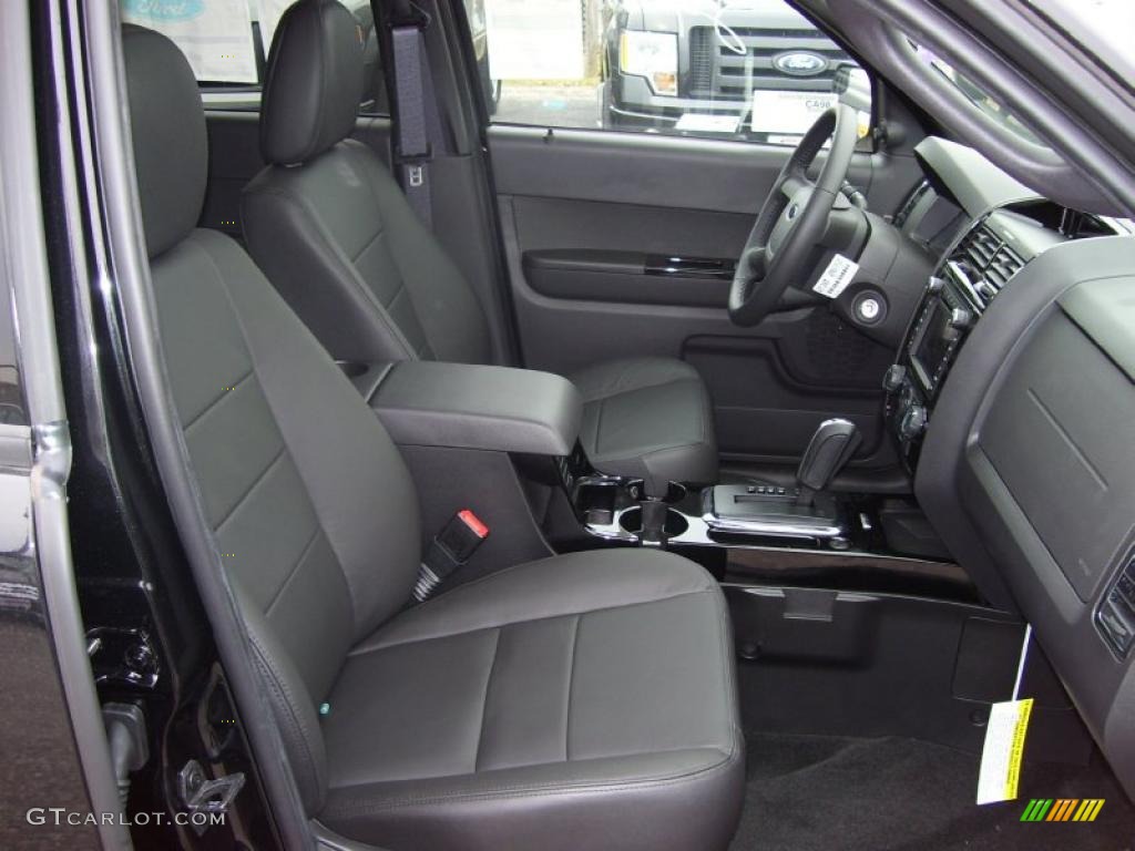 Charcoal Black Interior 2011 Ford Escape Limited V6 Photo #40022018