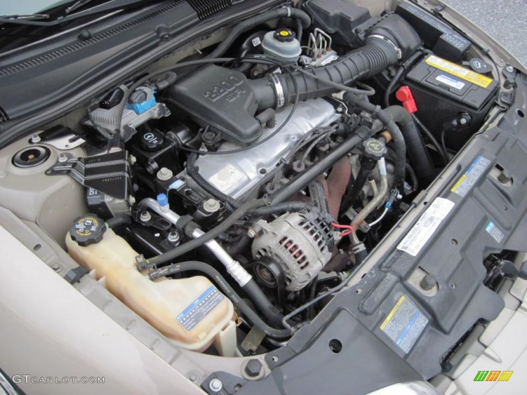 2002 Chevrolet Cavalier LS Sedan 2.2 Liter OHV 8-Valve 4 Cylinder Engine Photo #40022338