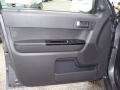 Charcoal Black 2011 Ford Escape Limited V6 Door Panel