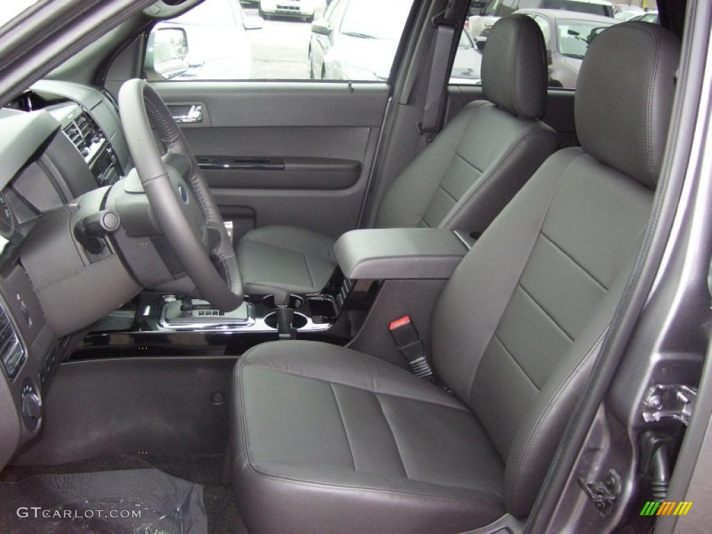 Charcoal Black Interior 2011 Ford Escape Limited V6 Photo #40022462