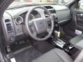 2011 Ford Escape Charcoal Black Interior Prime Interior Photo