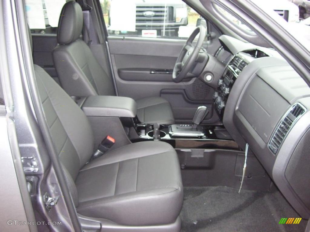 Charcoal Black Interior 2011 Ford Escape Limited V6 Photo #40022498