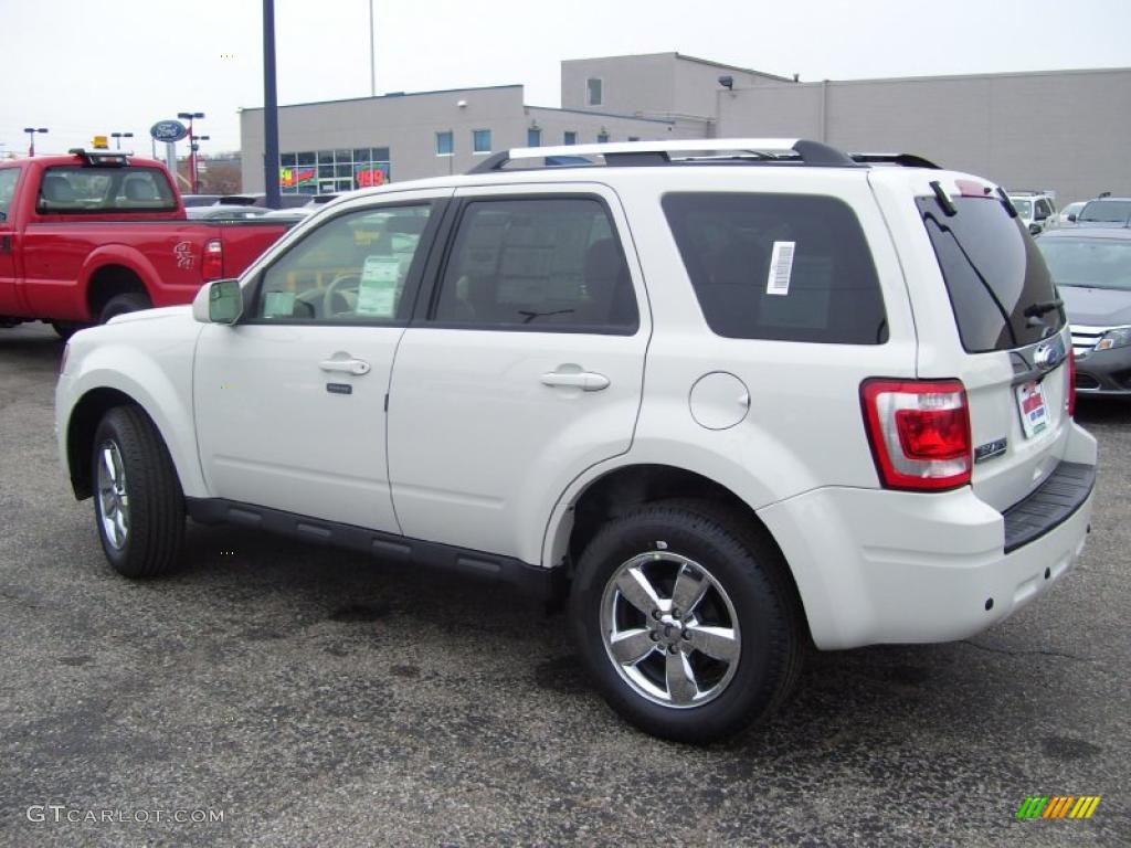 White Suede 2011 Ford Escape Limited V6 4WD Exterior Photo #40023170