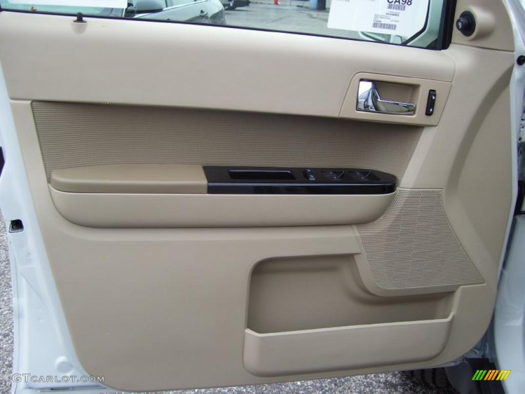 2011 Ford Escape Limited V6 4WD Camel Door Panel Photo #40023286