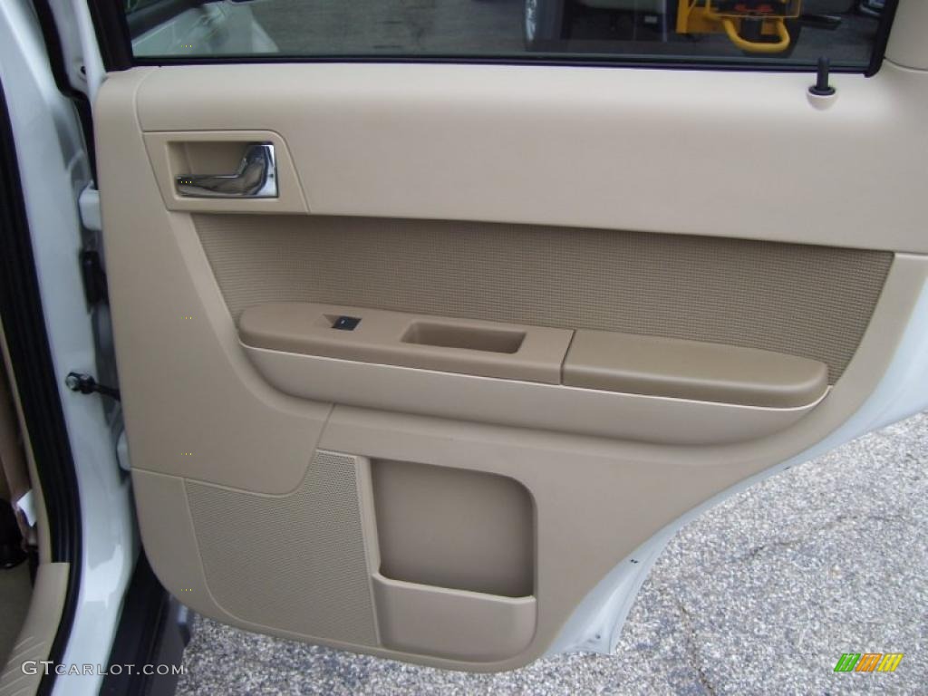 2011 Ford Escape Limited V6 4WD Camel Door Panel Photo #40023350