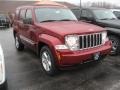 2011 Deep Cherry Red Crystal Pearl Jeep Liberty Limited 4x4  photo #3