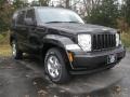 2011 Brilliant Black Crystal Pearl Jeep Liberty Sport 4x4  photo #3