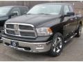 2011 Brilliant Black Crystal Pearl Dodge Ram 1500 Big Horn Quad Cab 4x4  photo #1