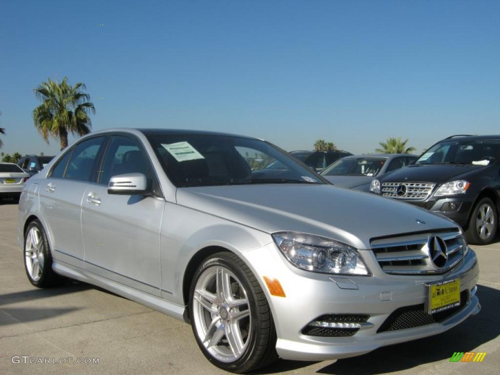 Iridium Silver Metallic 2011 Mercedes-Benz C 300 Sport Exterior Photo #40025778