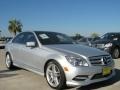 Iridium Silver Metallic 2011 Mercedes-Benz C 300 Sport Exterior