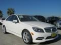 Arctic White 2011 Mercedes-Benz C 300 Sport Exterior