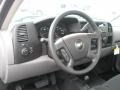 Dark Titanium 2011 Chevrolet Silverado 1500 Regular Cab 4x4 Steering Wheel
