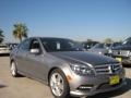 2011 Palladium Silver Metallic Mercedes-Benz C 300 Sport  photo #1