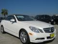 2011 Diamond White Metallic Mercedes-Benz E 350 Cabriolet  photo #1