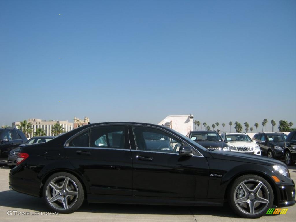Black 2011 Mercedes-Benz C 63 AMG Exterior Photo #40027262