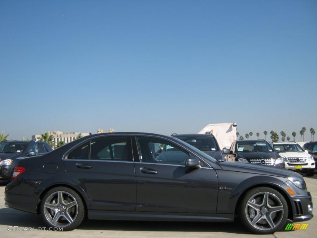 Steel Grey Metallic 2011 Mercedes-Benz C 63 AMG Exterior Photo #40027450