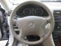 2007 Mercedes-Benz C Stone Interior Steering Wheel Photo