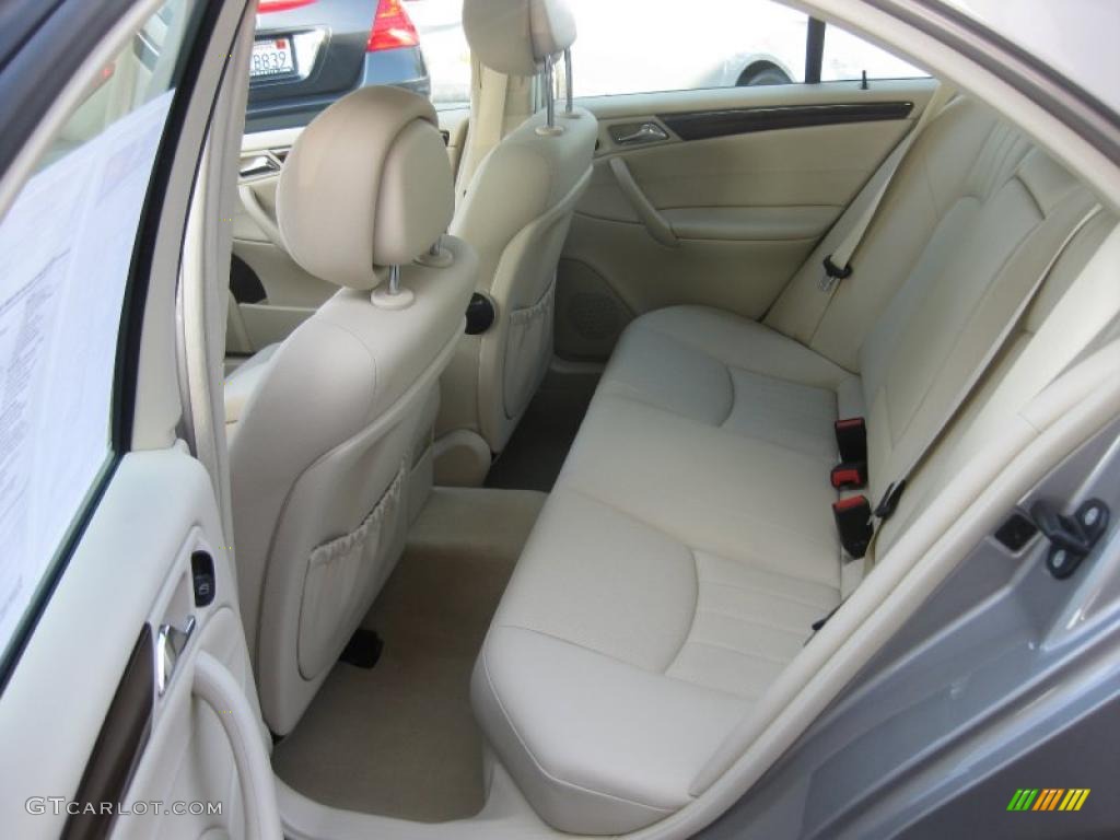 Stone Interior 2007 Mercedes-Benz C 280 Luxury Photo #40028146