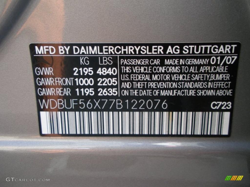2007 E 350 Sedan - Pewter Metallic / Cashmere photo #25