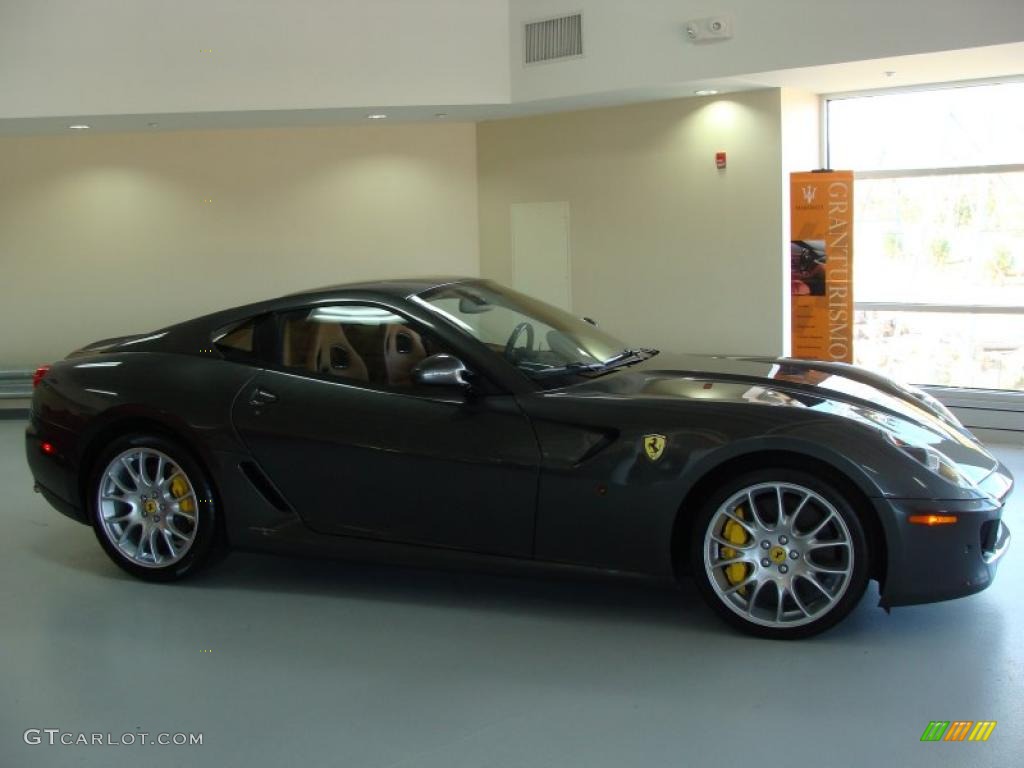 Grigio Silverstone (Dark Grey Metallic) 2010 Ferrari 599 GTB Fiorano 231 Exterior Photo #40032758