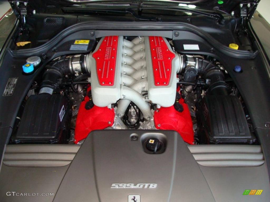 2010 Ferrari 599 GTB Fiorano 231 6.0 Liter DOHC 48-Valve VVT V12 Engine Photo #40032966