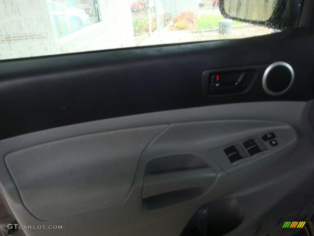 2011 Tacoma V6 TRD Sport Double Cab 4x4 - Magnetic Gray Metallic / Graphite Gray photo #11