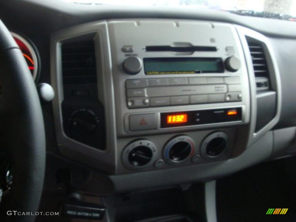 2011 Tacoma V6 TRD Sport Double Cab 4x4 - Magnetic Gray Metallic / Graphite Gray photo #13