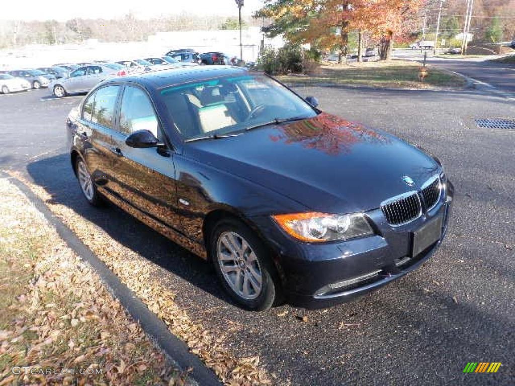 2006 3 Series 325xi Sedan - Monaco Blue Metallic / Beige photo #1